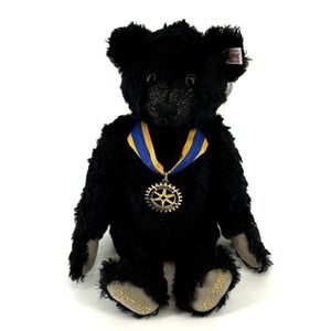 Steiff 661440 Rotary Club‎ International Teddy Bear 2004 / 2005 Limited Mohair